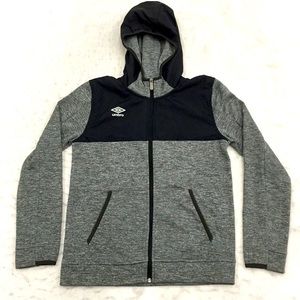 Boy's Umbro Youth Full Zip Performance Hoodie